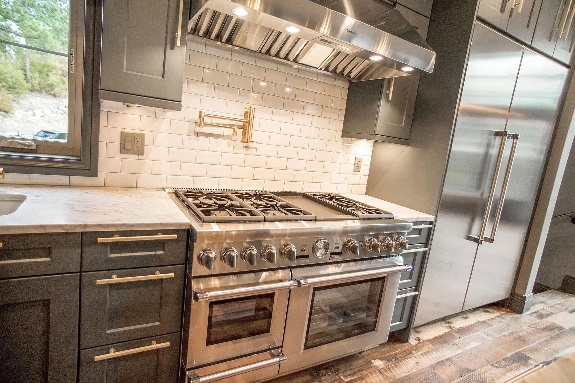 Custom Walk-In Butler'S Pantry With Built-In Wine Storage And Cabinetry By Northstar Custom Homes